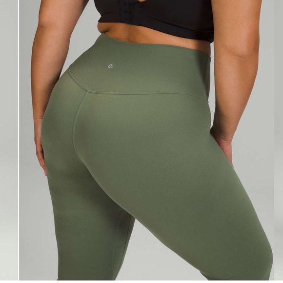 Lululemon | Align High Rise Legging 28 inch Inseam | Green Twill - Picture 4 of 10